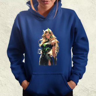 Anime Loki fantázia v2 női pulóver