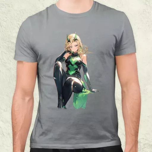 Anime Loki fantázia v3 férfi póló