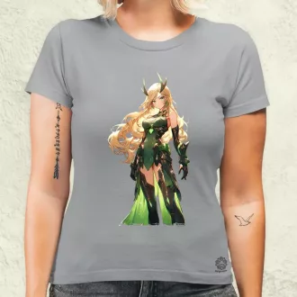 Anime Loki fantázia v4 női póló