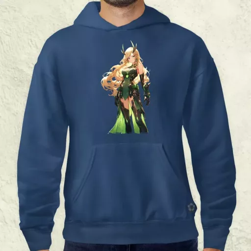 Anime Loki fantázia v4 férfi pulóver