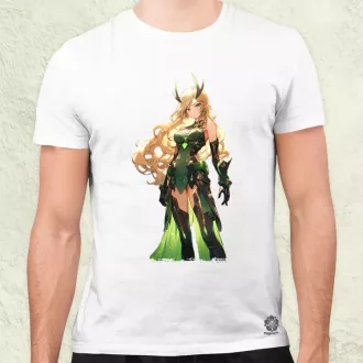 Anime Loki fantázia v4 férfi póló