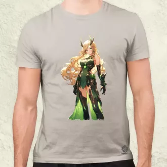 Anime Loki fantázia v4 férfi póló
