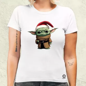 Xmas Yoda női póló