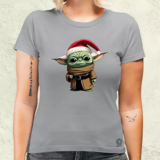 Xmas Yoda női póló