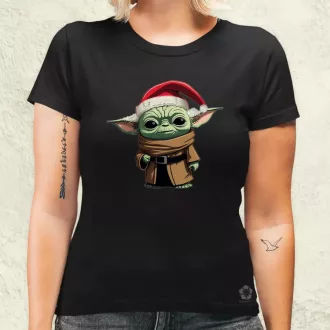 Xmas Yoda női póló