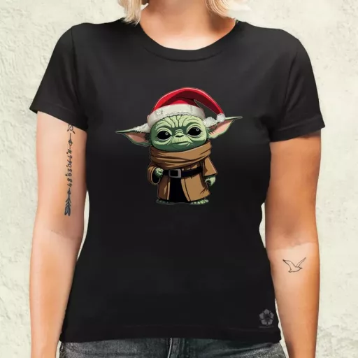 Xmas Yoda női póló