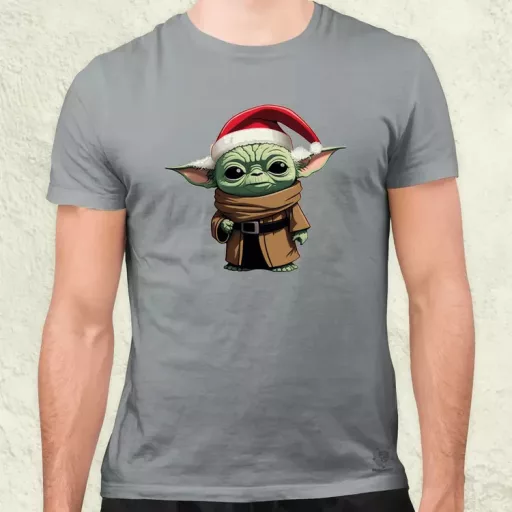 Xmas Yoda férfi póló
