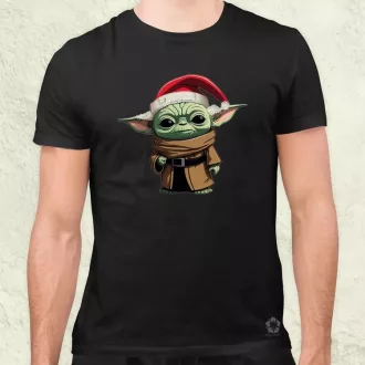 Xmas Yoda férfi póló