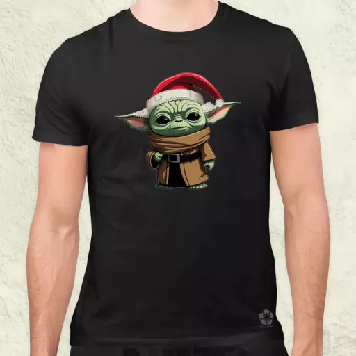 Xmas Yoda férfi póló