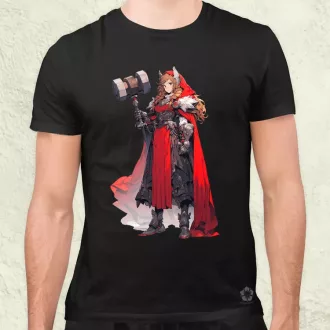 Anime Thor fantázia v1 férfi póló
