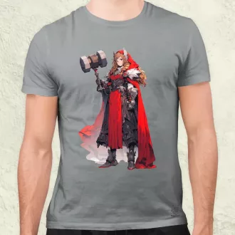 Anime Thor fantázia v1 férfi póló