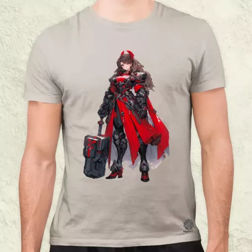 Anime Thor fantázia v2 férfi póló