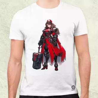 Anime Thor fantázia v2 férfi póló