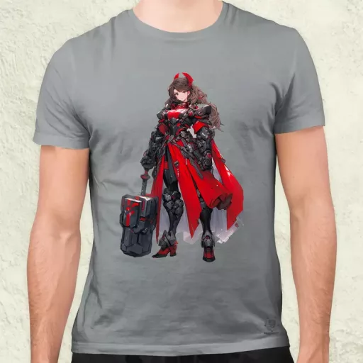 Anime Thor fantázia v2 férfi póló