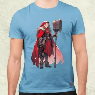 Anime Thor fantázia v3 férfi póló