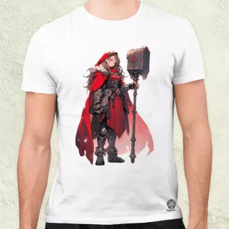 Anime Thor fantázia v3 férfi póló