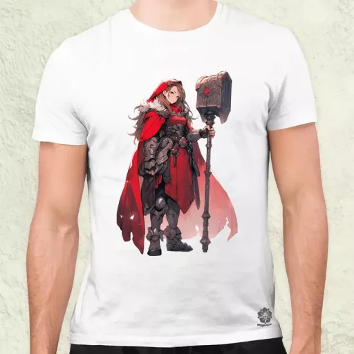 Anime Thor fantázia v3 férfi póló