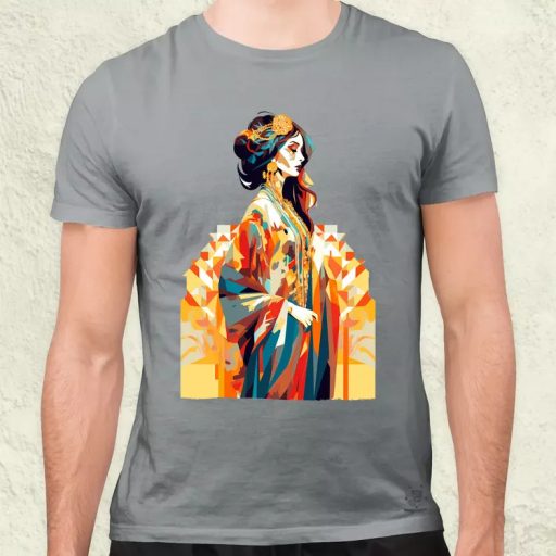 Arab nemes hölgy v1 férfi póló