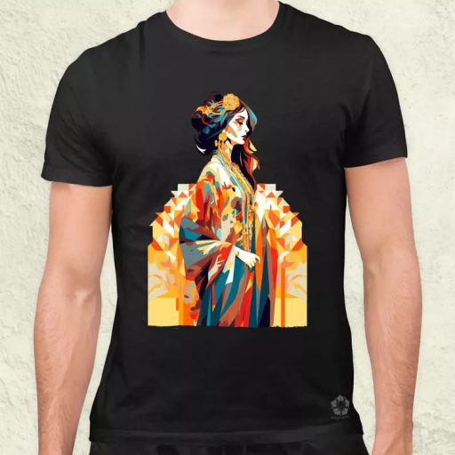 Arab nemes hölgy v1 férfi póló