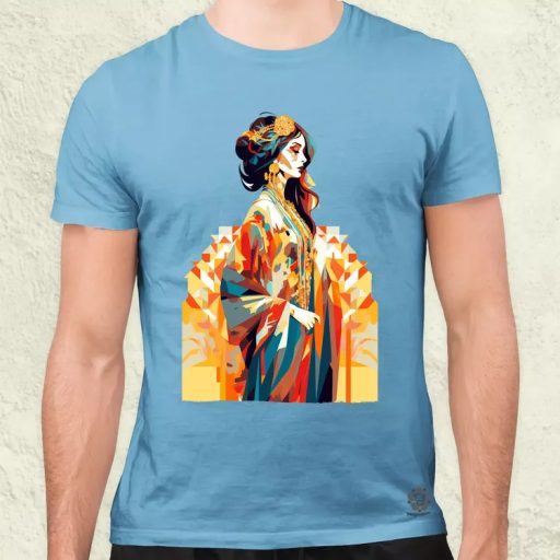 Arab nemes hölgy v1 férfi póló