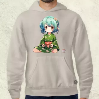 Chibi Gésa teázik v3 férfi pulóver