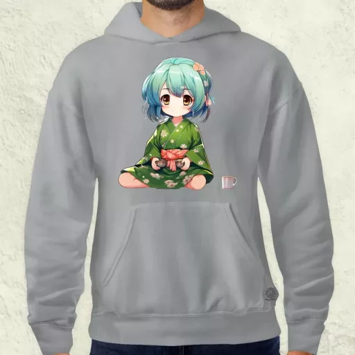 Chibi Gésa teázik v3 férfi pulóver