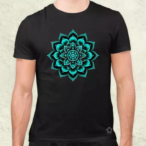 Henna Mandala v2 férfi póló