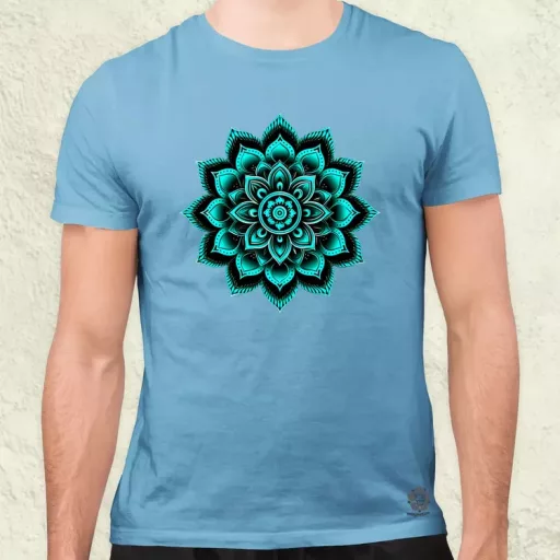Henna Mandala v2 férfi póló