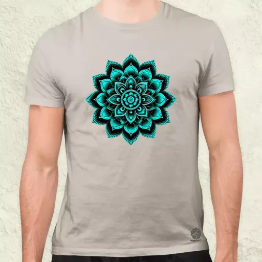 Henna Mandala v2 férfi póló