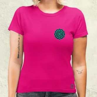 Henna Mandala zseb női póló