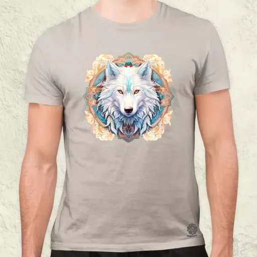 Farkas mandala fantázia v2 férfi póló