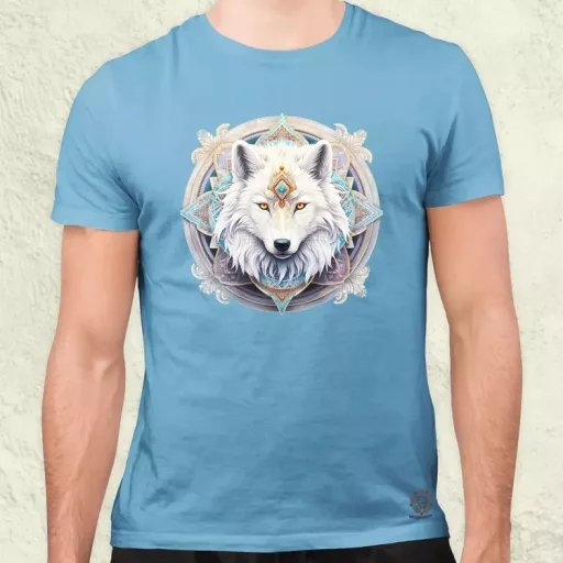 Farkas mandala fantázia v3 férfi póló