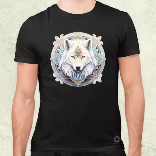 Farkas mandala fantázia v3 férfi póló