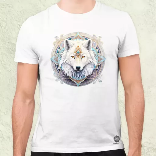 Farkas mandala fantázia v3 férfi póló