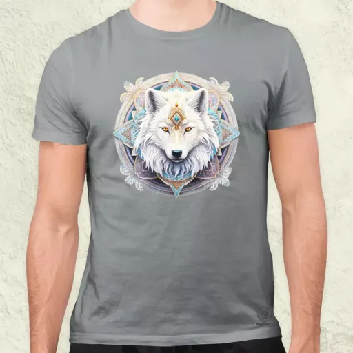 Farkas mandala fantázia v3 férfi póló
