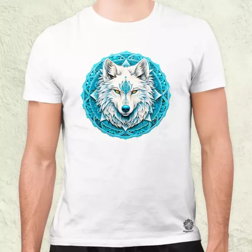 Farkas mandala fantázia v4 férfi póló