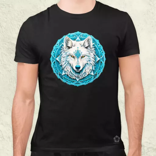 Farkas mandala fantázia v4 férfi póló