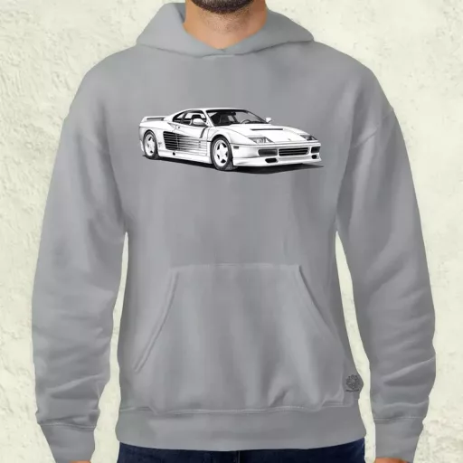 Ferrari Testarossa v1 férfi pulóver