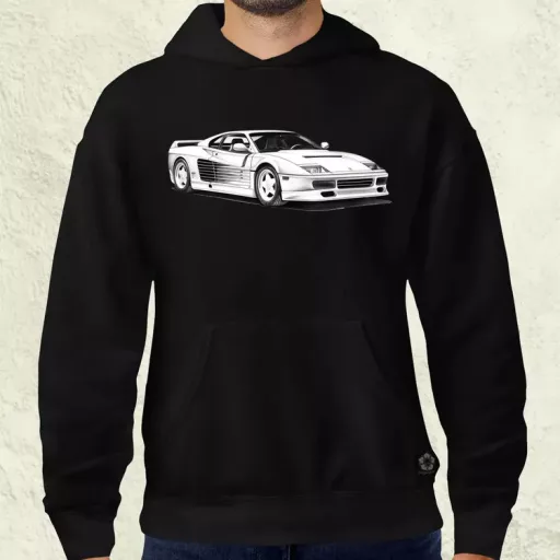 Ferrari Testarossa v1 férfi pulóver