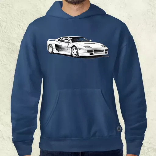 Ferrari Testarossa v1 férfi pulóver