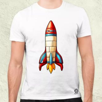 Játék űrhajó v4 férfi póló