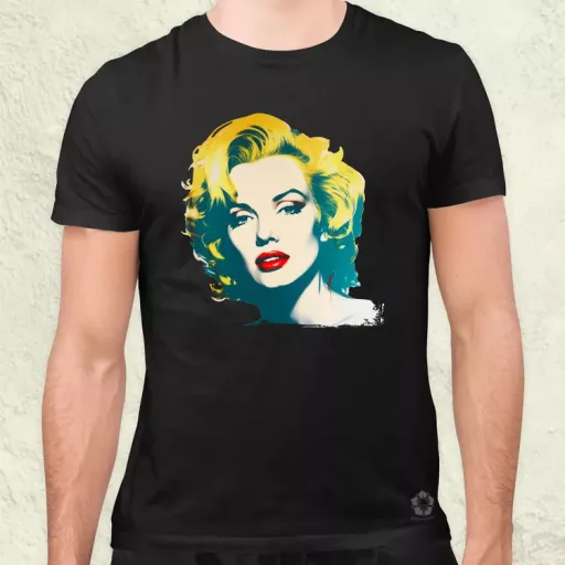 Marilyn Monroe portré v1 férfi póló