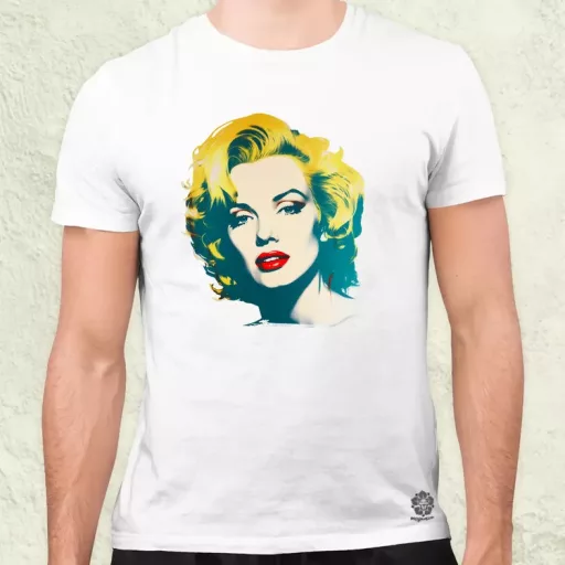 Marilyn Monroe portré v1 férfi póló