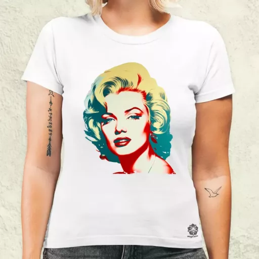 Marilyn Monroe portré v2 női póló