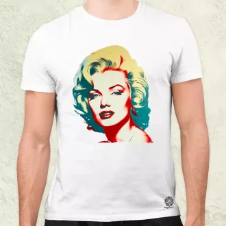 Marilyn Monroe portré v2 férfi póló
