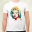 Marilyn Monroe portré v2 férfi póló