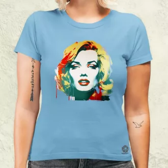 Marilyn Monroe portré v4 női póló