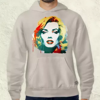Marilyn Monroe portré v4 férfi pulóver