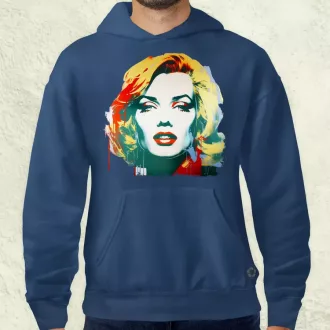 Marilyn Monroe portré v4 férfi pulóver