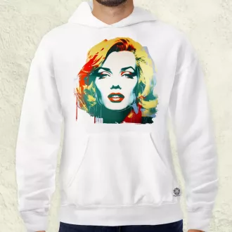Marilyn Monroe portré v4 férfi pulóver